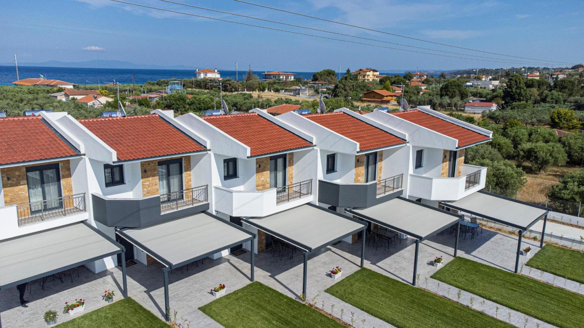 Chryssis Village By Travel Pro Services - Nea Potidaia Halkidiki Nea Poteidaia Bagian luar foto
